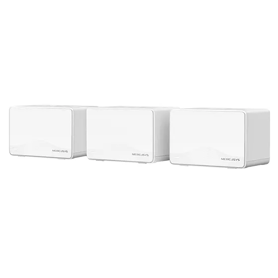 [022123] [HALO-H25BE-3PACK] Mercusys - Sistema WiFi Mesh Total para el Hogar BE3600 WiFi7 [3 Unidades]