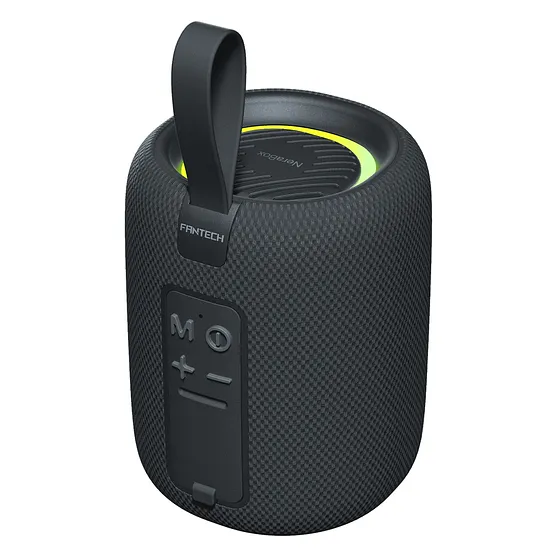 [BS157-BK] Fantech - Corneta Portátil RGB NeraBox Inalámbrica Bluetooth 5W [Negro]