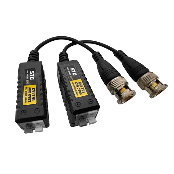 [010010] [STC-VB01] STC - Video Balun Pasivo HD 400 Metros [Presión]