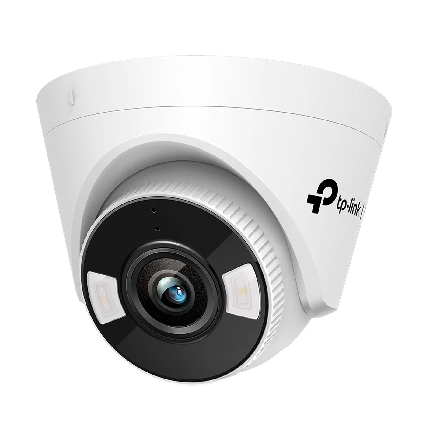 [C450-4] Vigi by TP-Link - Cámara IP Alta Definición [5Mp] Tipo Turret Full Color con Audio PoE y 12V [Lente 4mm]