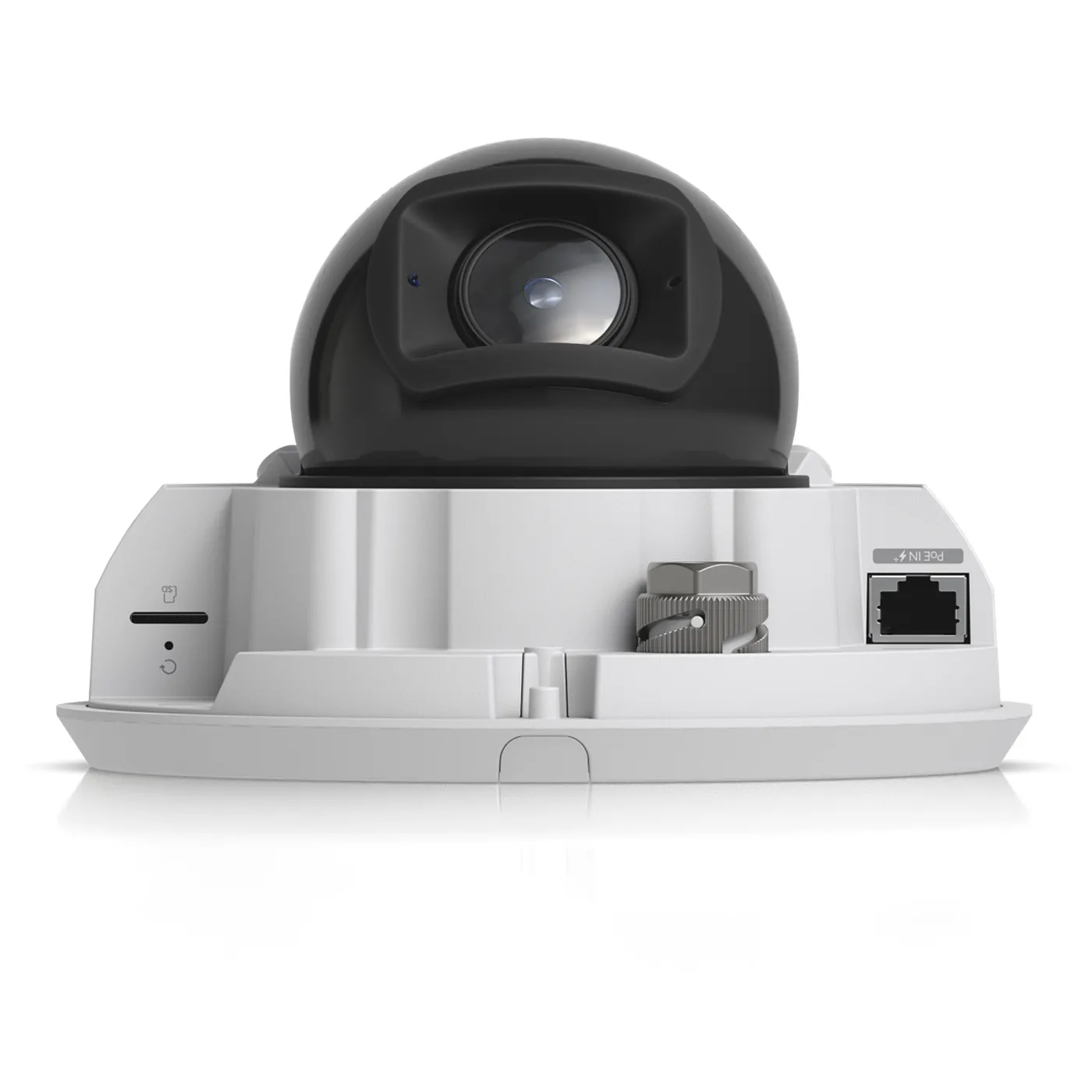 [UVC-G6-Pro-Dome-W] Ubiquiti - UniFi Protect G6 Pro Dome, Cámara Domo 4K [8MP] con Sensor de 1/1,2 pulgadas, Zoom Óptico 2,36x, IR de 40 m, Reconocimiento Facial y de Matrículas, PoE+ e IP66/IK10