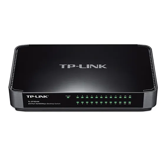 [020277] [TL-SF1024M] TP-Link - Switch de Escritorio de 24 Puertos a 10/100 Mbps