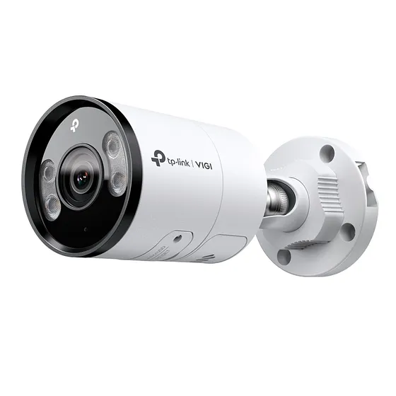 [S385-4] Vigi By TP-Tplink - Cámara IP Alta Definición 4K [8Mp] Tipo Bullet Full Color con Audio PoE y 12V [Lente 4mm]