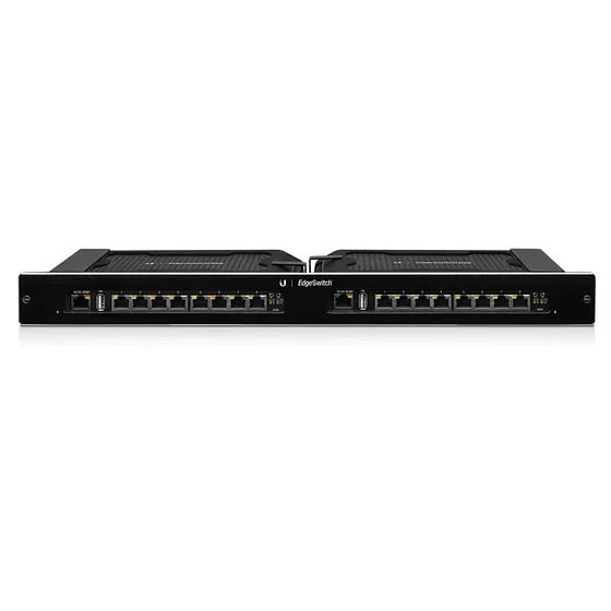 [020910] [ES-16XP] Ubiquiti - EdgeSwitch Administrable de 16 Puertos Gigabit PoE PRO de 24V/48V Configurable
