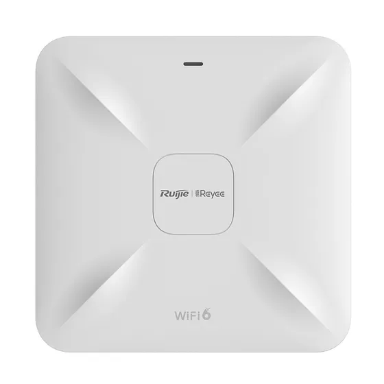 [021531] [RG-RAP2260(E)] Ruijie/Reyee - SME Punto de Acceso WiFi 6 para Interior en Techo o Pared hasta 512 Usuarios y 3.2 Gbps Doble Banda 802.11ax MU-MIMO 4x4