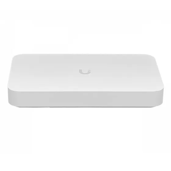 [022045] [UXG-Fiber] Ubiquiti - Router y Gateway (Todo en Uno) de 10G Diseñado para Escritorio con Switch Integrado de 4 Puertos 2.5 GbE (1) puerto WAN de 10G SFP+ (1) 10 GbE RJ45 (1) puerto LAN de 10G SFP+ Unifi