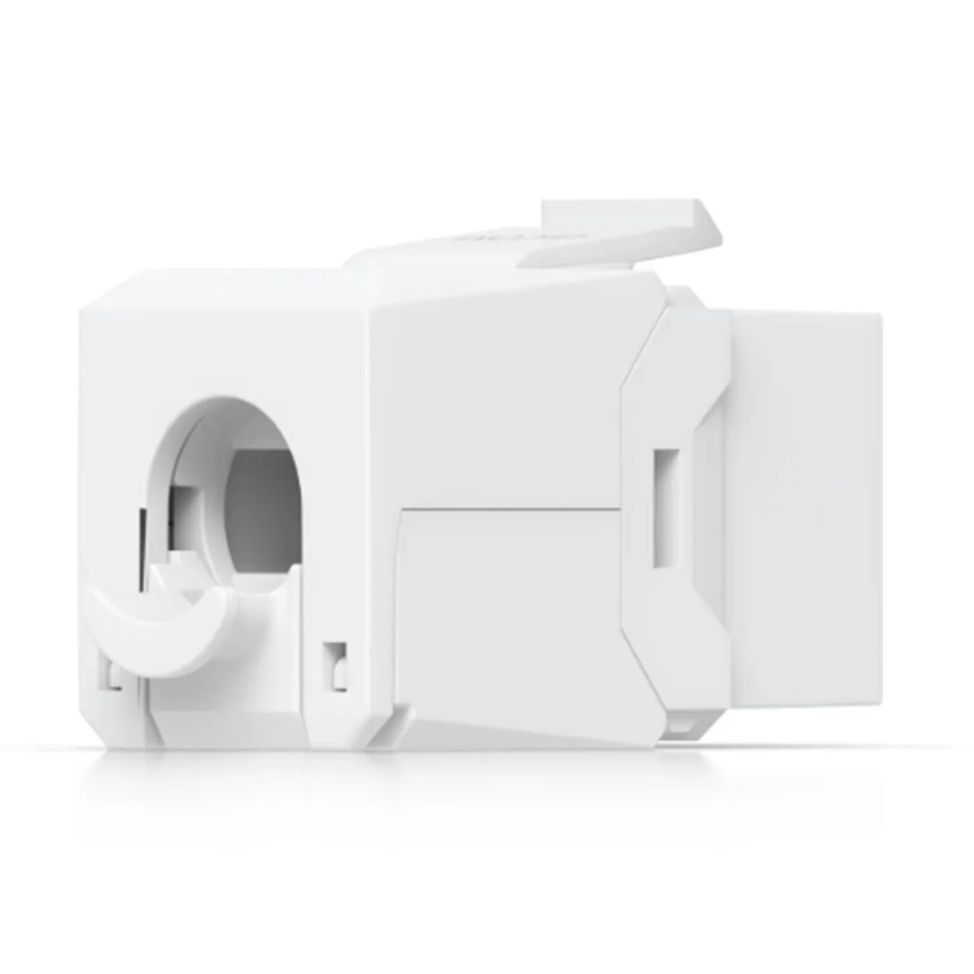 [UACC-Keystone-Jack-C6] Ubiquiti - Conector Keystone Jack Coupler Cat6 (Categoria 6) de Policarbonato [Blanco] [12 Unidades]
