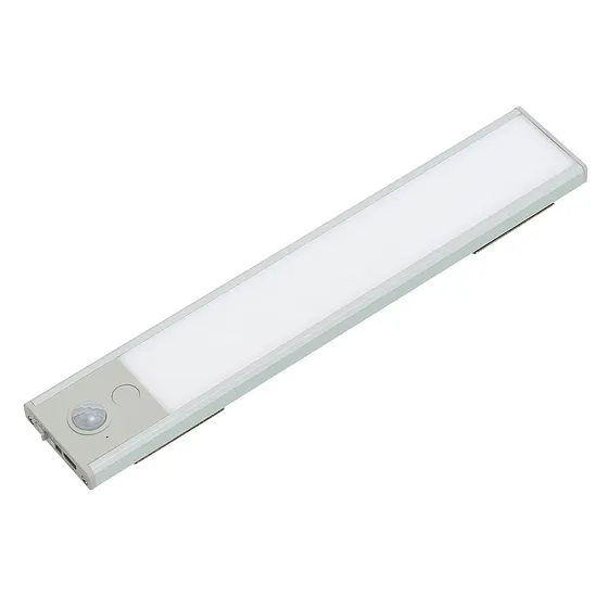[050898] [EST1100] Lucerna - Lampara de Estanteria lineal Recargable 3000k 1.100mAh con sensor de movimiento