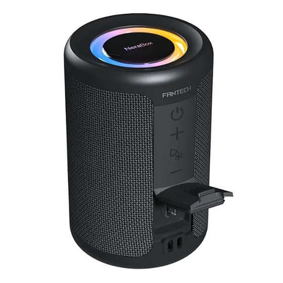[061768] [BS154-BK] Fantech - Corneta Portátil RGB NeraBox Inalámbrica Bluetooth 5W [Negro]