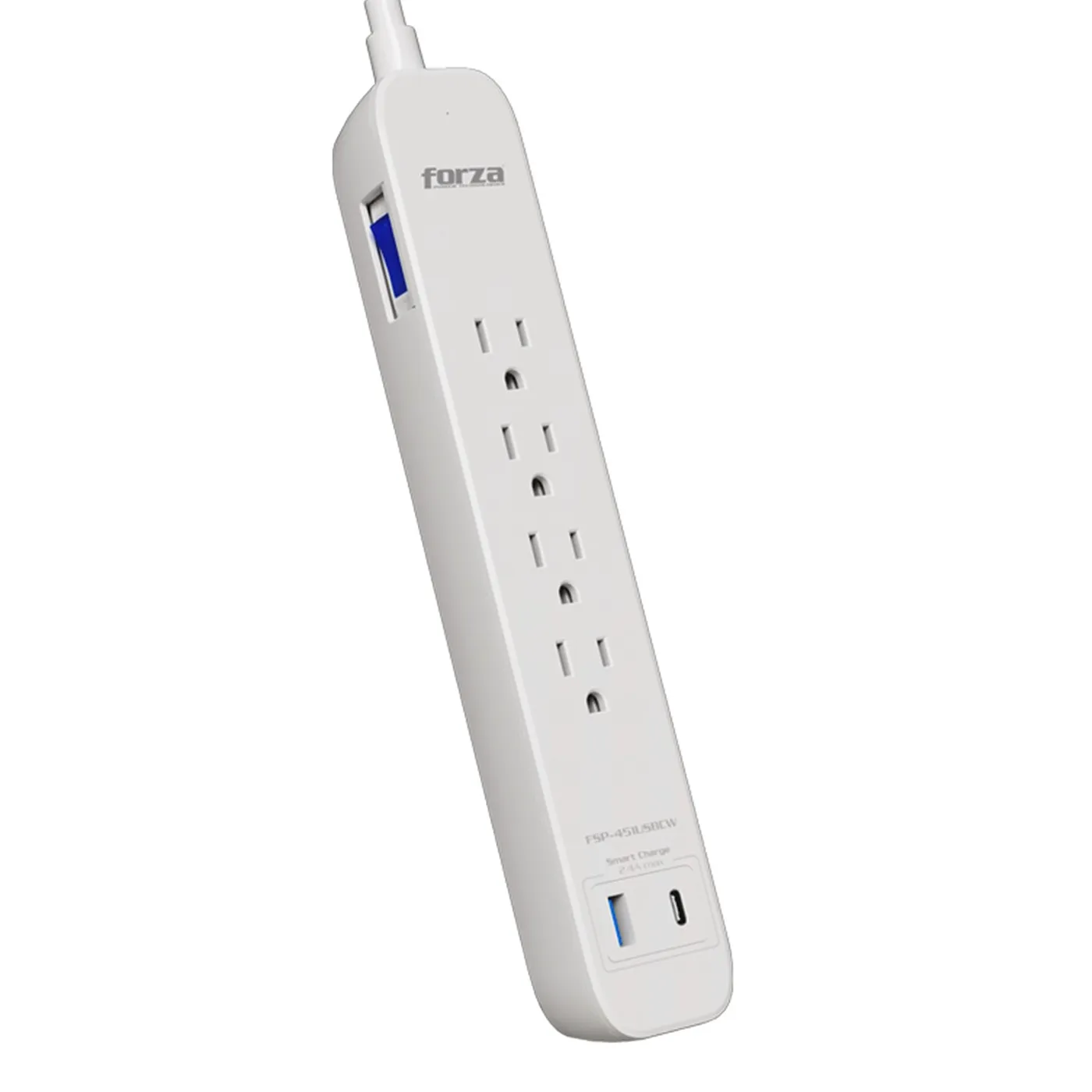 [061342] [FSP-451USBCW] Forza - Protector de Voltaje 1750W 110 / 120 4Tomas