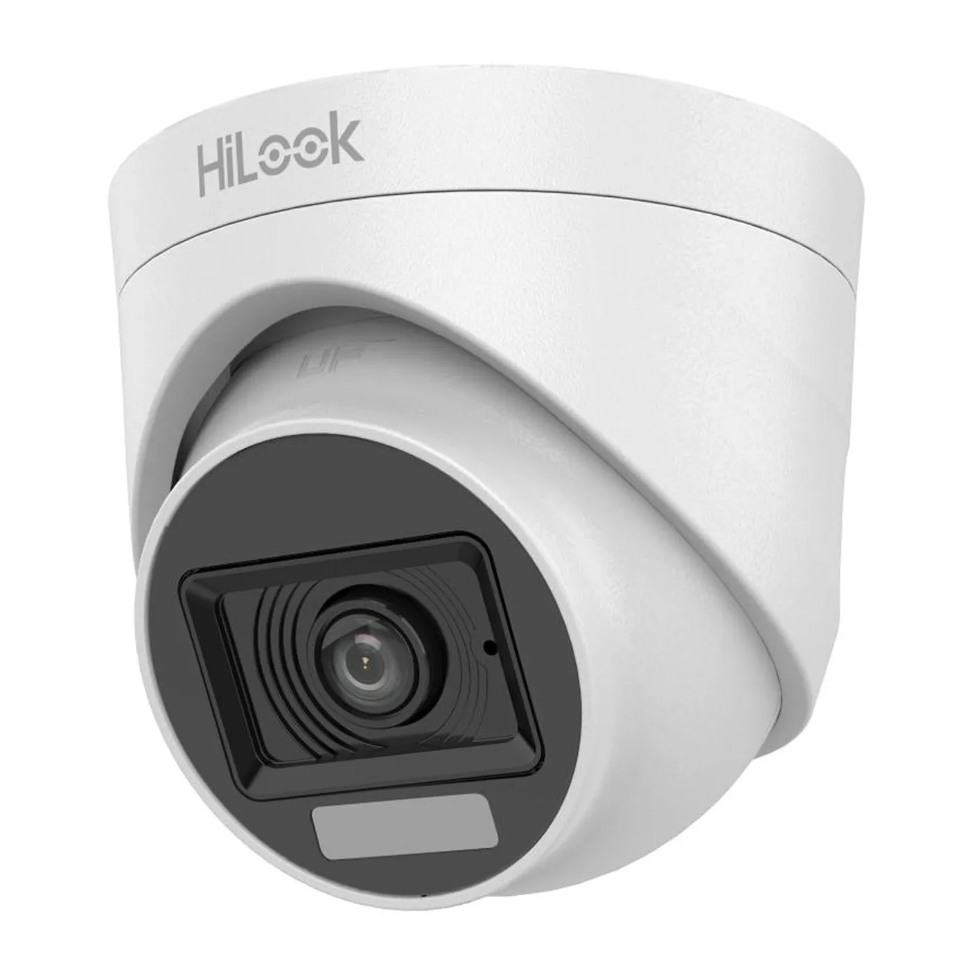 [010760] [THC-T127-LPS(2.8mm)] HiLook - Cámara HD Domo con Audio Dual Ligth 1080P [2MP] Lente 2.8mm [Plástico]