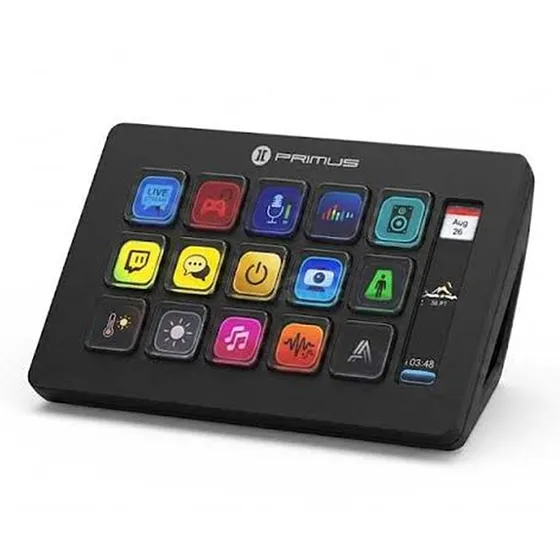 [061801] [PSD-90BK] Primus - Stream Deck 15 Teclas Macro LCD
