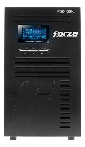 [060755] [FDC-103K] Forza - UPS En Línea 3000VA/3000W Torre Pantalla LCD 110V [8] x NEMA 5-20R + [1] x NEMA L5-30R USB/SNMP/RS-232