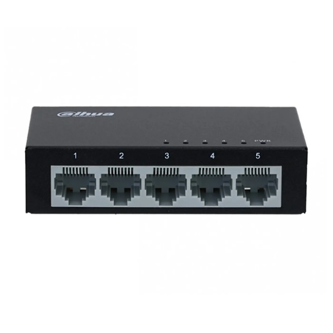 [021952] [DH-PFS3005-5ET] Dahua - Switch para Escritorio con 5 Puertos (10/100 Mbps) Carcasa Metalica [No Administrable]
