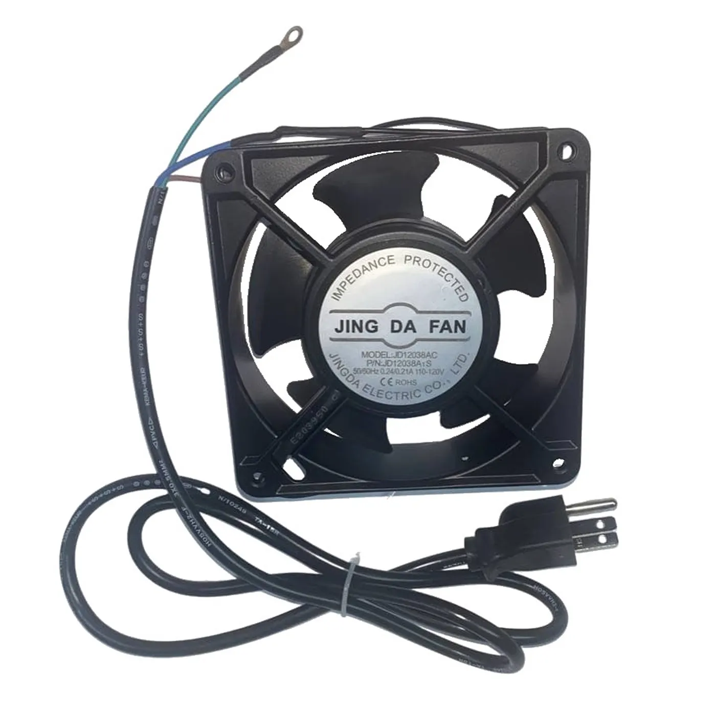 [020481] [FCM12X38] Onlink - Fan Cooler para Rack Metal 12x12x38mm con Tornillos