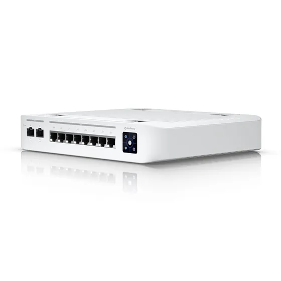 [021366] [USW-Enterprise-8-PoE] Ubiquiti - Switch Enterprise 8 PoE Conmutador PoE Multi-Gigabit de capa 3 gestionado de 8 Puertos
