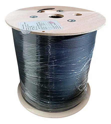 [021237] [WPF-CAB-FTTH-1C-2KM] Wireplus - Cable Drop Outdoor de Fibra Optica FTTH 1 Hilo FRP [Bobina 2000 Metros]