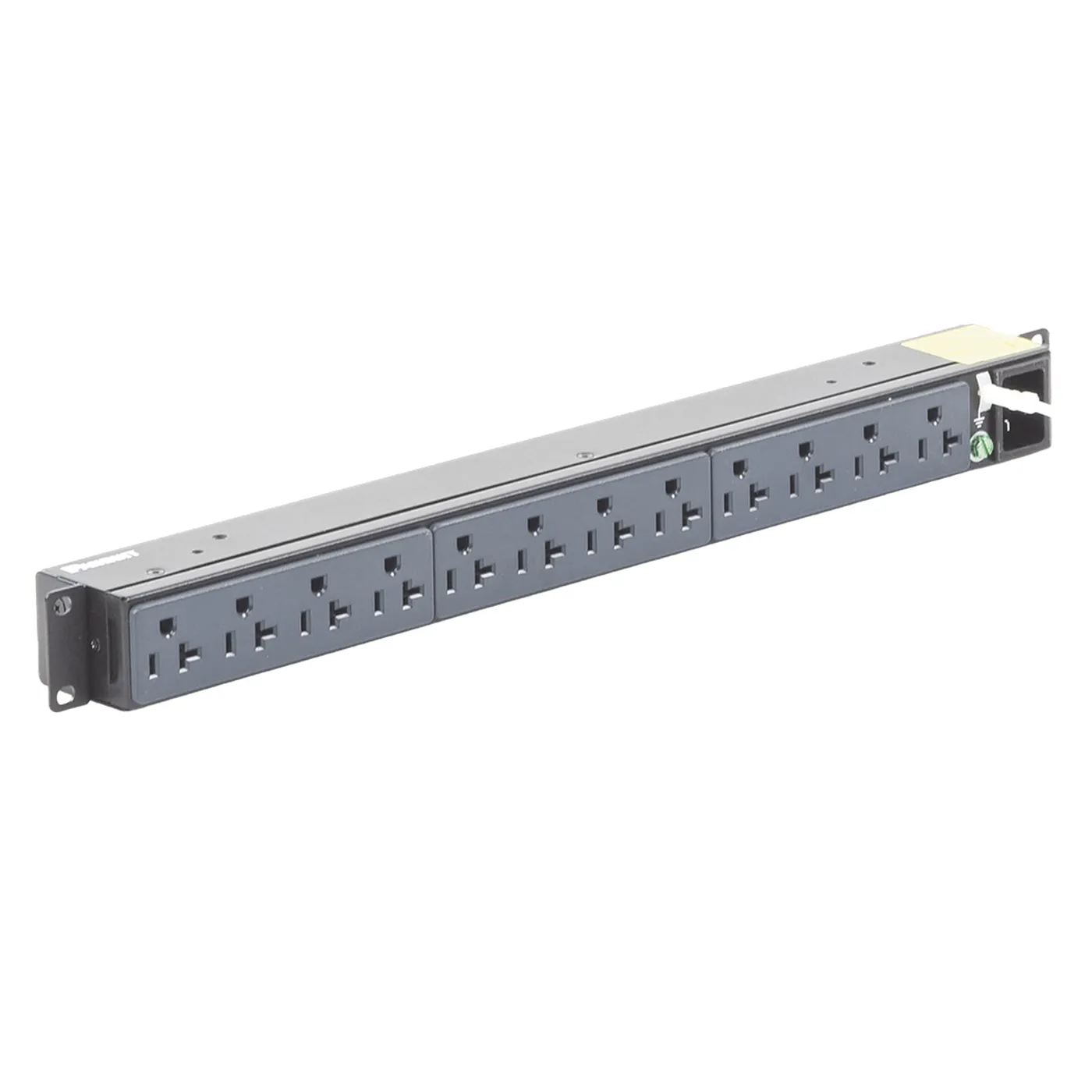 [022201] [P12B01M] Panduit - Regleta PDU para Rack Basico 12 Tomas 15Amp 120V Horizontal
