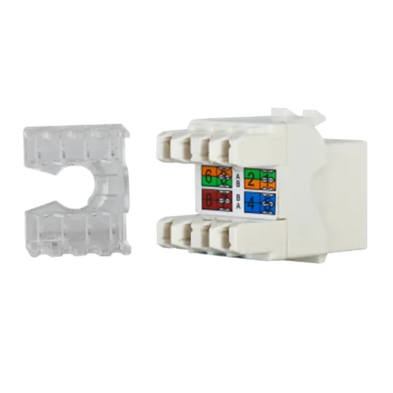 [021993] [DH-PFM3970-6U-white] Dahua - Conector Keystone Jack Coupler Sin Blindaje RJ45 CAT6 (Categoria 6) ANSI/TIA568.2-D (Blanco) [Unidad]