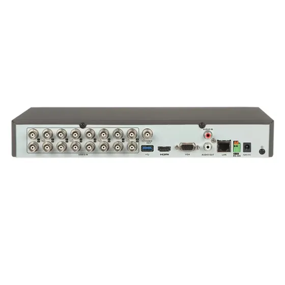 [iDS-7216HQHI-M1/S] Hikvision - DVR 2K [4MP] Pentahibrido AcuSense 16 Canales TurboHD + 2 Canales IP