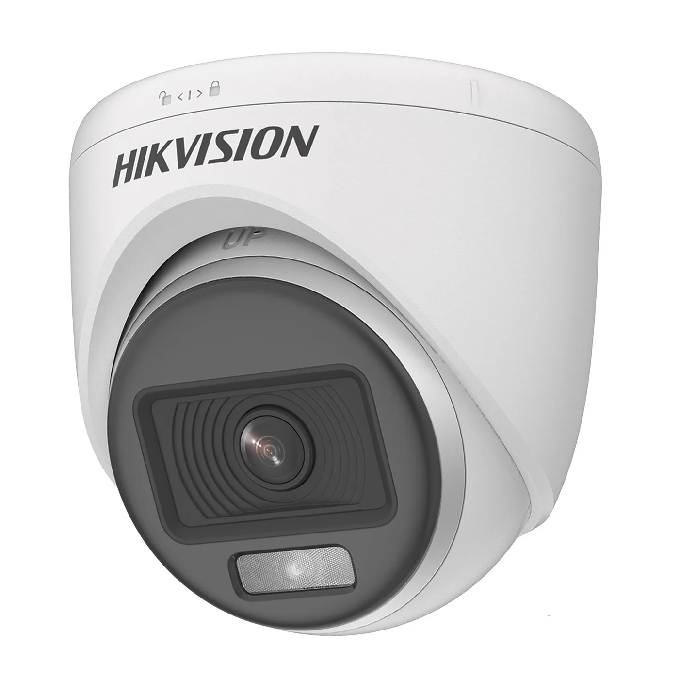 [010254] [DS-2CE72DF0T-F(2.8mm)] Hikvision - Cámara HD Domo ColorVU 1080P [2MP] Lente 2.8mm [Metal/Plastico]