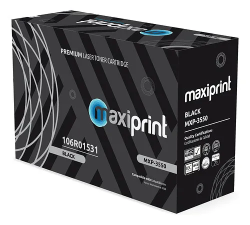 [100034] [3550] Maxiprint - Toner Compatible Xerox Negro 3550