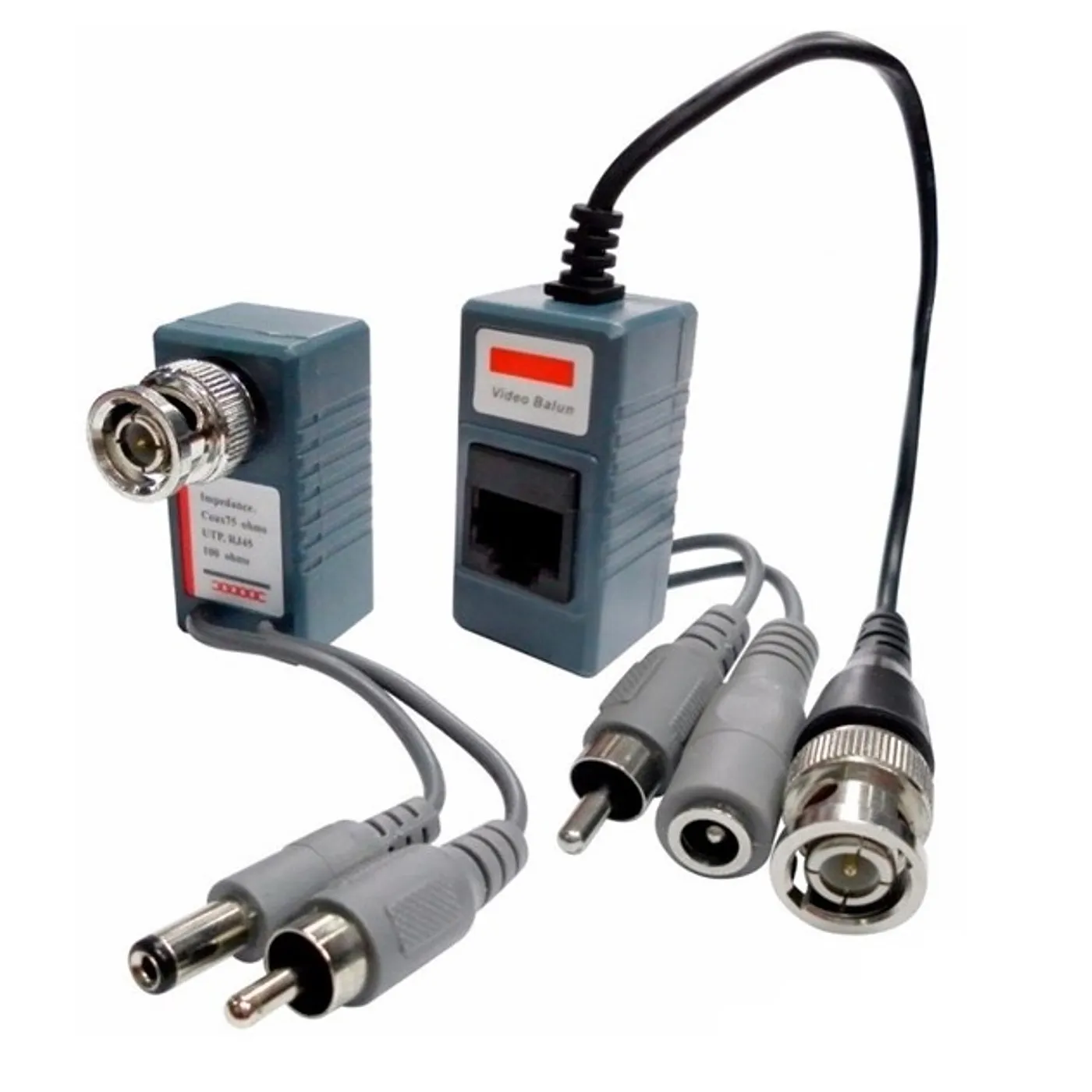 [010011] Video Balun Pasivo RJ45 Audio/Video/12V Generico