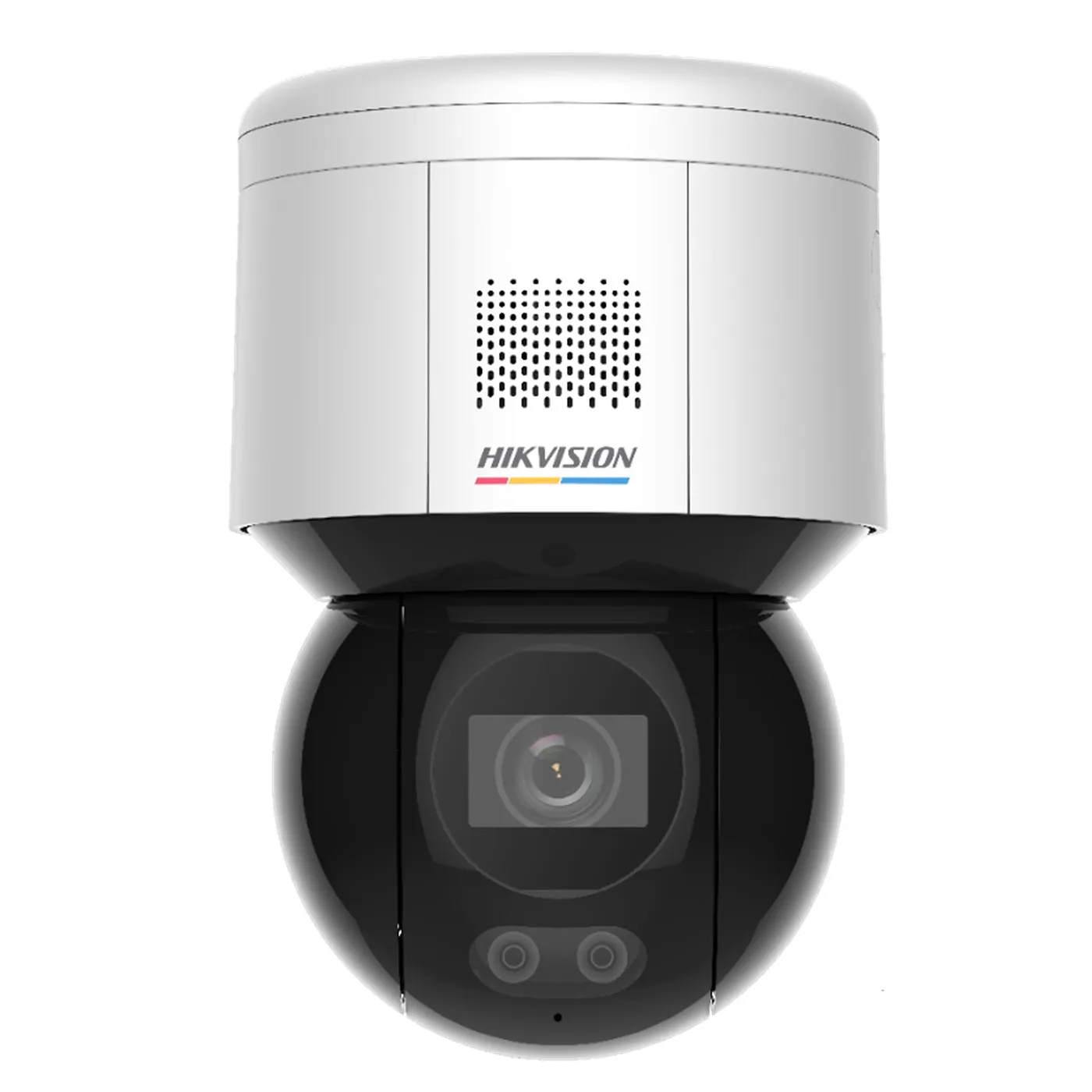 [010366] [DS-2DE3A400BW-DE/W] Hikvision - Cámara HD Domo PT IP 2K [4MP] Lente 4mm [Metal/Plástico]