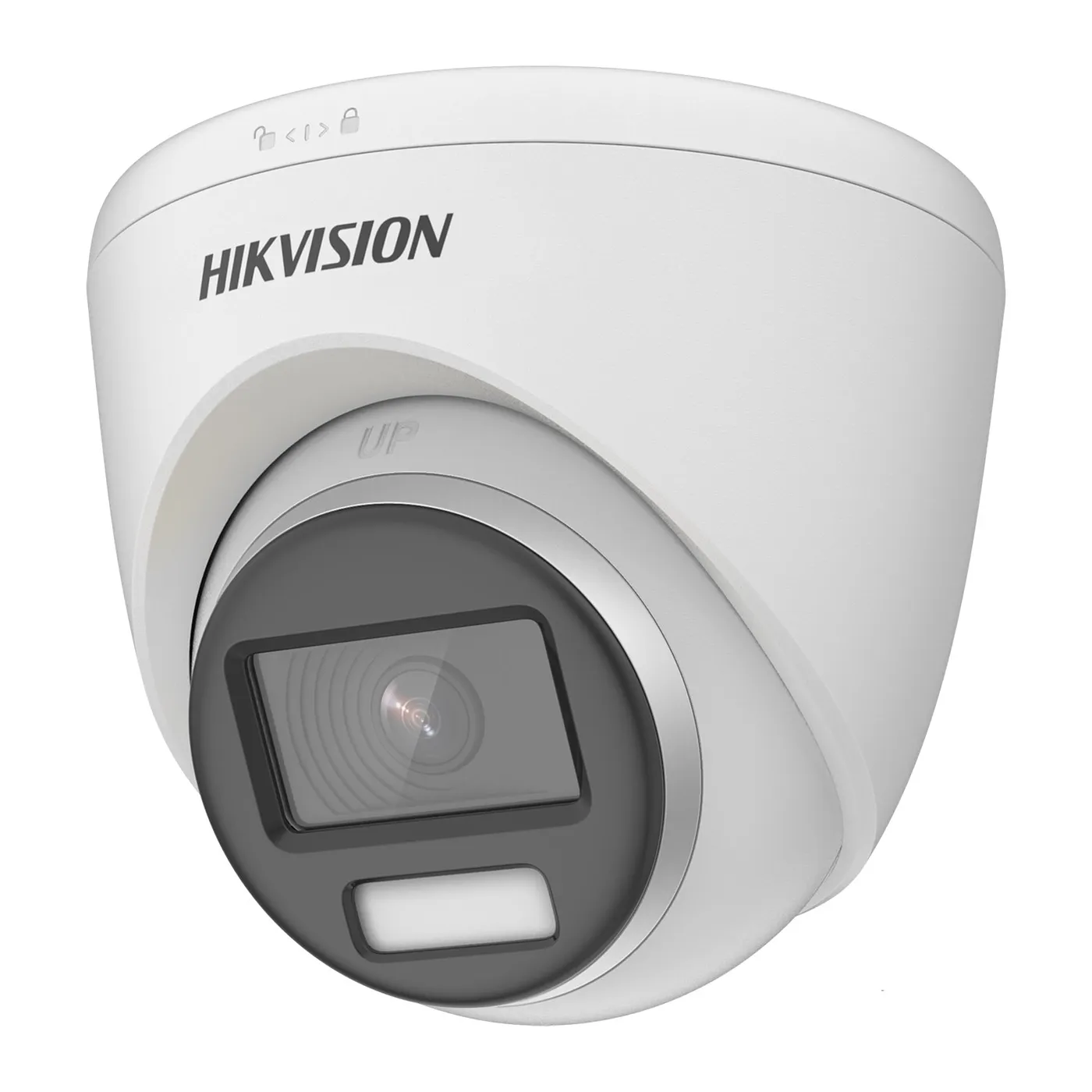 [010400] [DS-2CE72KF0T-FS(2.8mm)] Hikvision - Cámara HD Domo ColorVU 3K [5MP] Lente 2.8mm [Metal/Plástico]