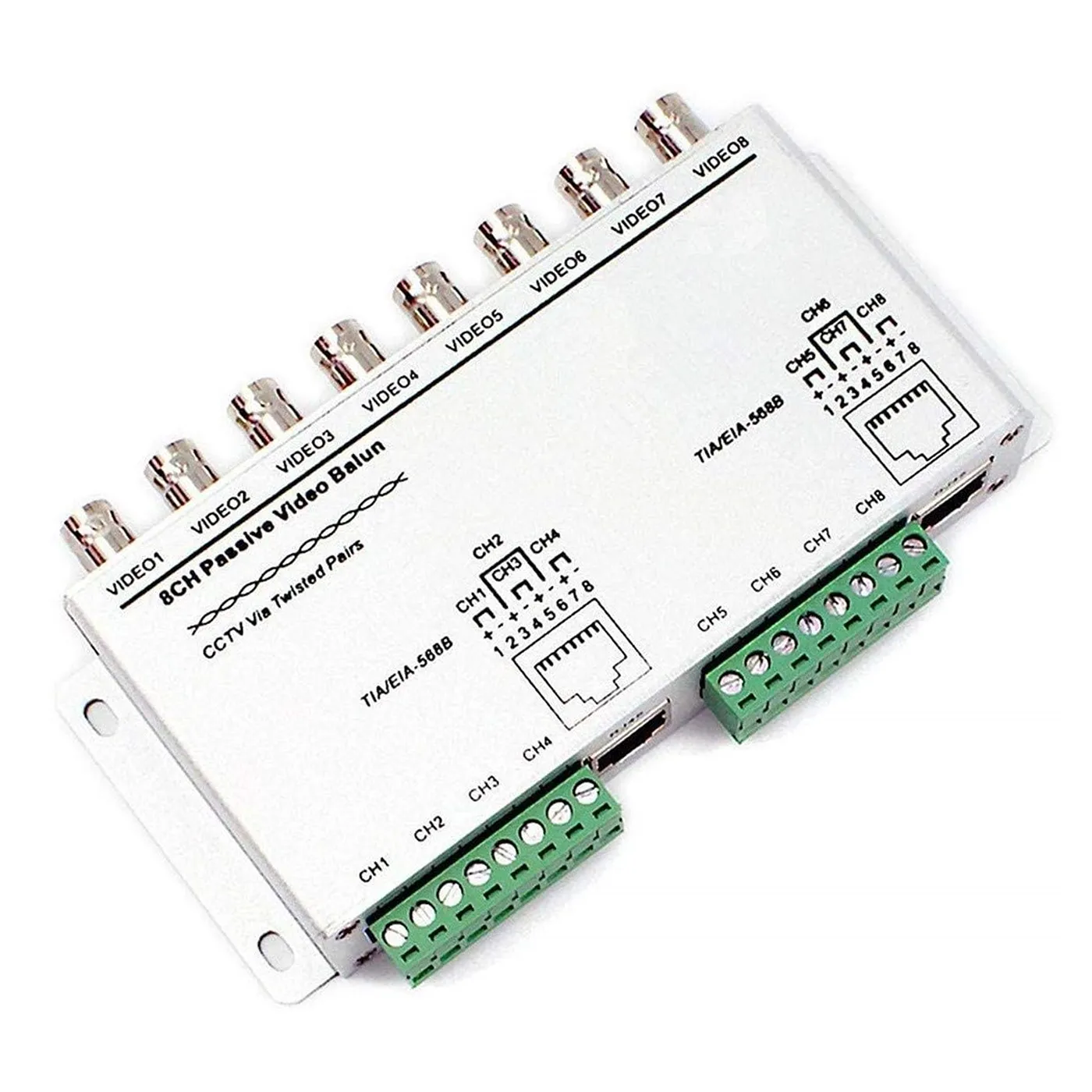[010410] [STC-VB08CH] STC- Video Balun Pasivo HD 8 Canales