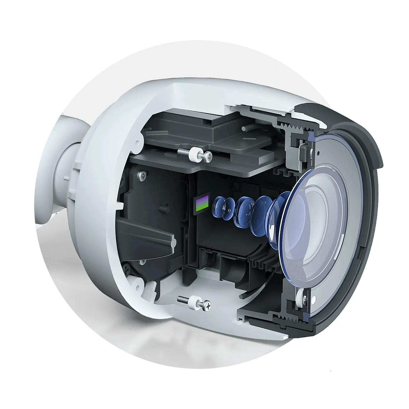 [010430] [UVC-G4-PRO] Ubiquiti - Cámara IP UniFi G4 PRO Ultra HD 4K para Interior/Exterior IP67 con Micrófono y Vista Nocturna PoE 802.3af/at