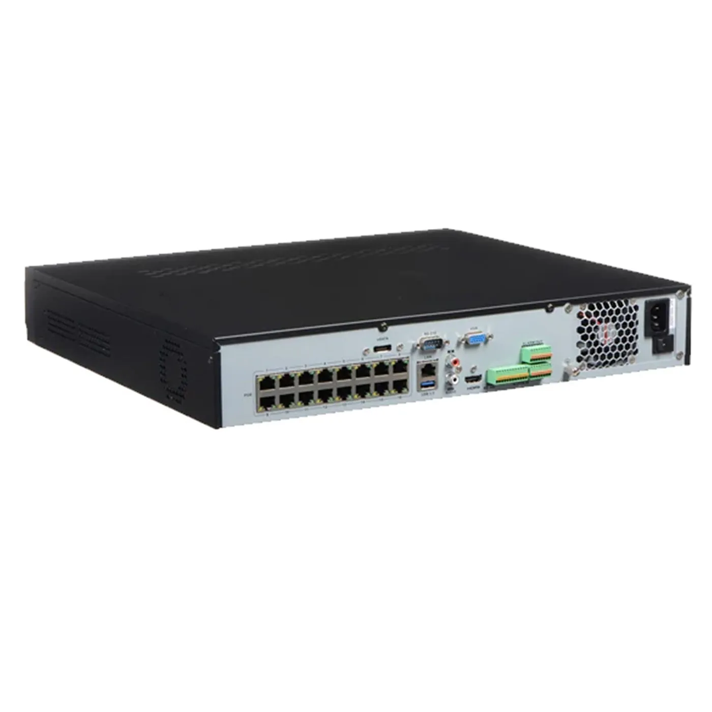 [010462] [DS-7716NI-Q4/16P] Hikvision - NVR 4K [8MP] 16 Canales IP 16 Puertos POE Salida de vídeo 4K