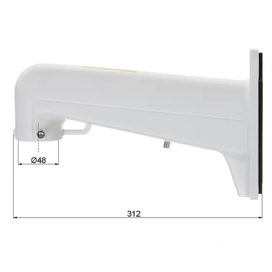 [DS-1602ZJ] Hikvision - Montaje de Pared para Interior o Exterior Compatible con Cámaras Domos PTZ