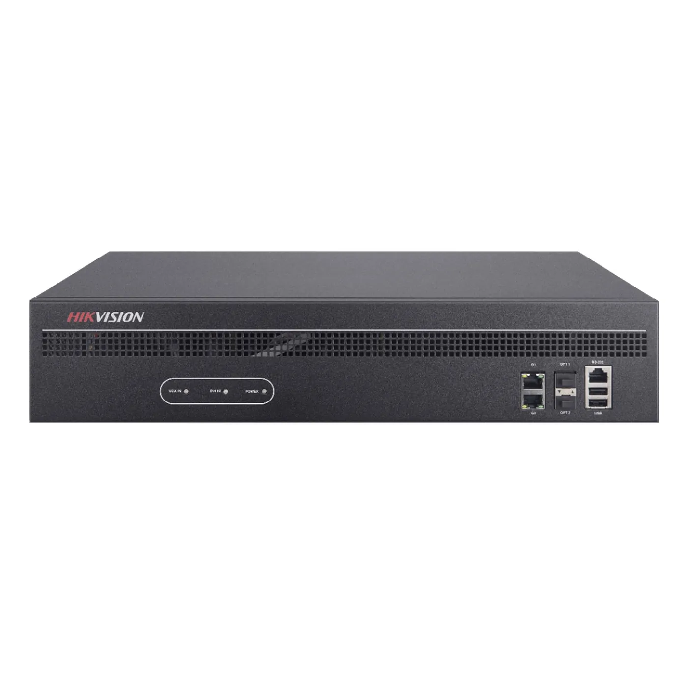 [010555] [DS-6916UDI] Hikvision - Decodificador de Vídeo de 16 Salidas HDMI 4K Soporta hasta 128 Canales de Vídeo Simultáneos Videowall