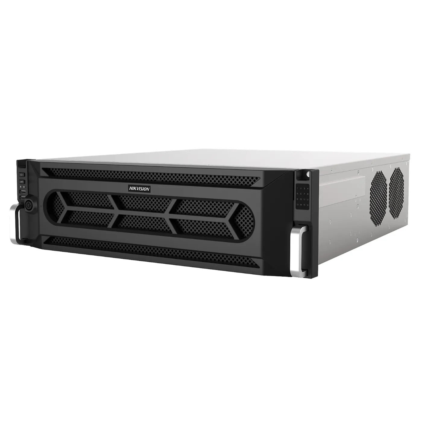 [010562] [DS-9000AI-S16-D] Hikvision - NVR 4K [12MP] 128 Canales IP Doble Placa 16 Sata Raid 16 Alarma