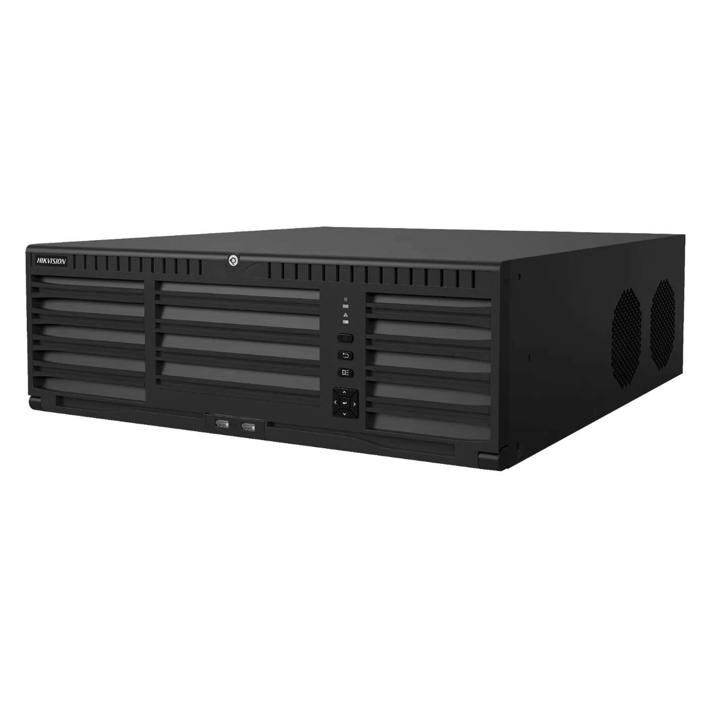 [010564] [DS-96128NI-I16] Hikvision - NVR 4K [12MP] 128 Canales IP 16 Sata Raid 16 Alarma