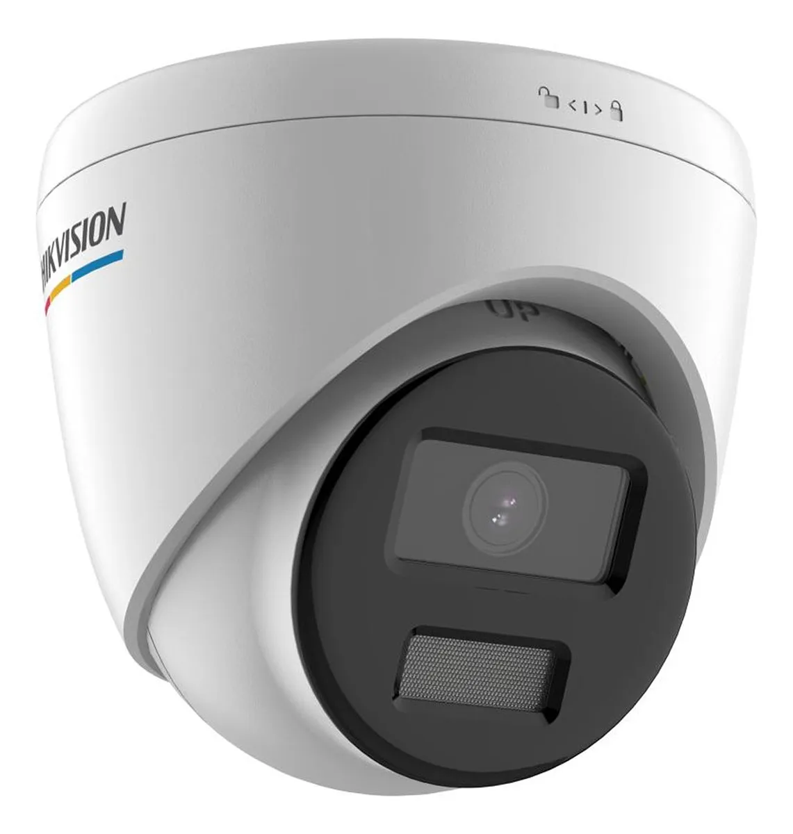 [010626] [DS-2CD1327G0-LUF(2.8mm)] Hikvision - Cámara HD Domo ColorVU IP 1080P [2MP] Lente 2.8mm [Metal/Plástico]
