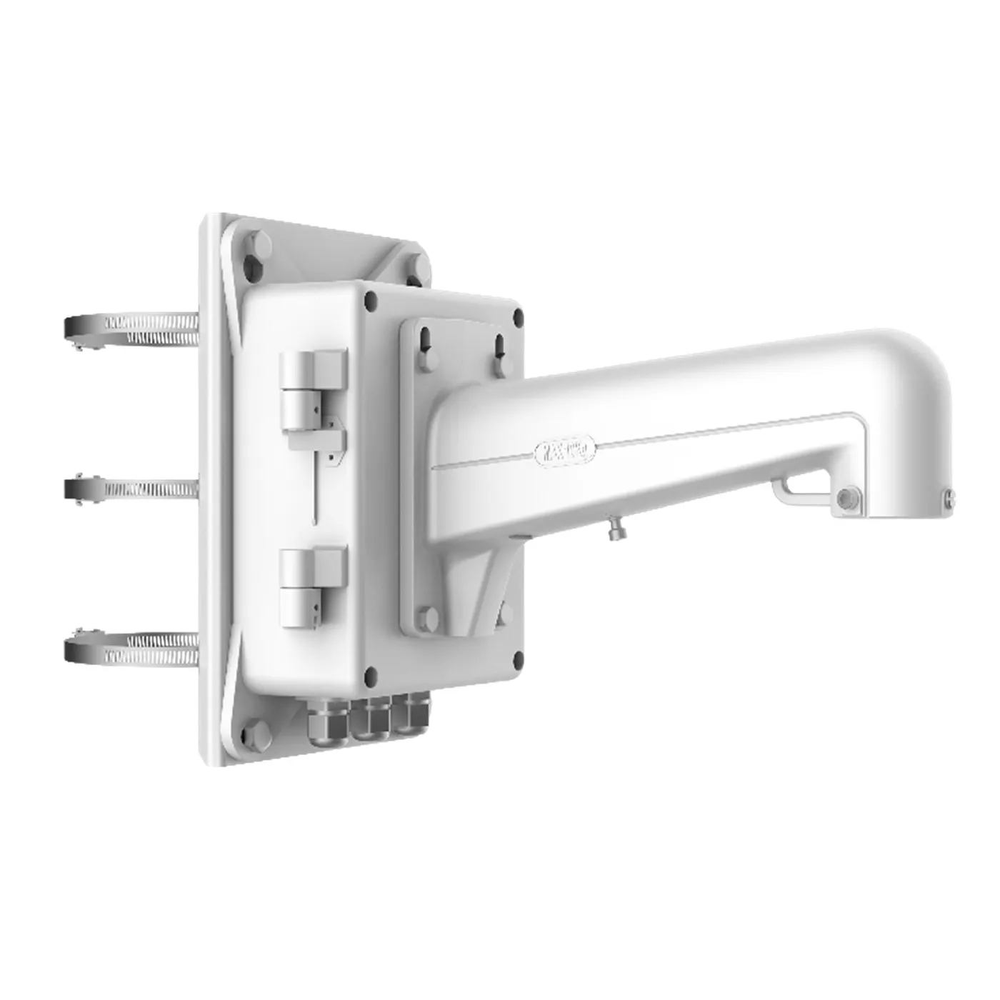 [010477] [DS-1602ZJ-BOX-POLE] Hikvision - Montaje de Poste con Caja de Conexión para Cámaras Domos PTZ