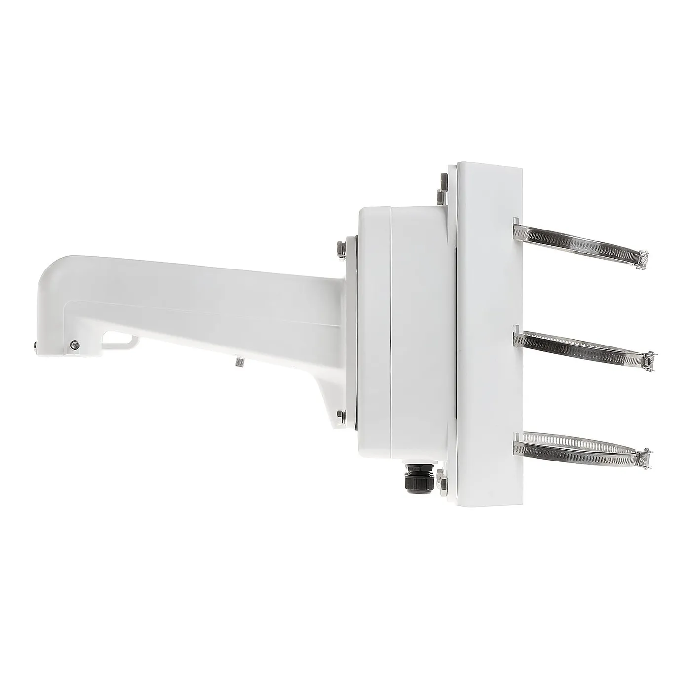 [010477] [DS-1602ZJ-BOX-POLE] Hikvision - Montaje de Poste con Caja de Conexión para Cámaras Domos PTZ