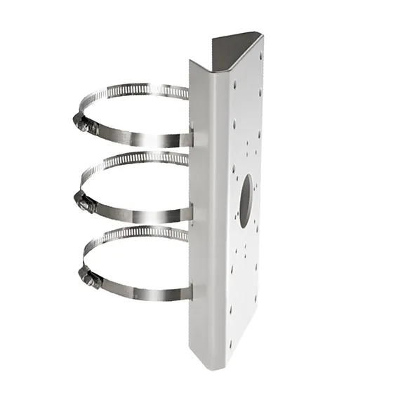 [DS-1475ZJ-SUS] Hikvision - Montaje para Poste de Cámaras Domo/Bullet DS-2CD27XX / DS-2CD26XX