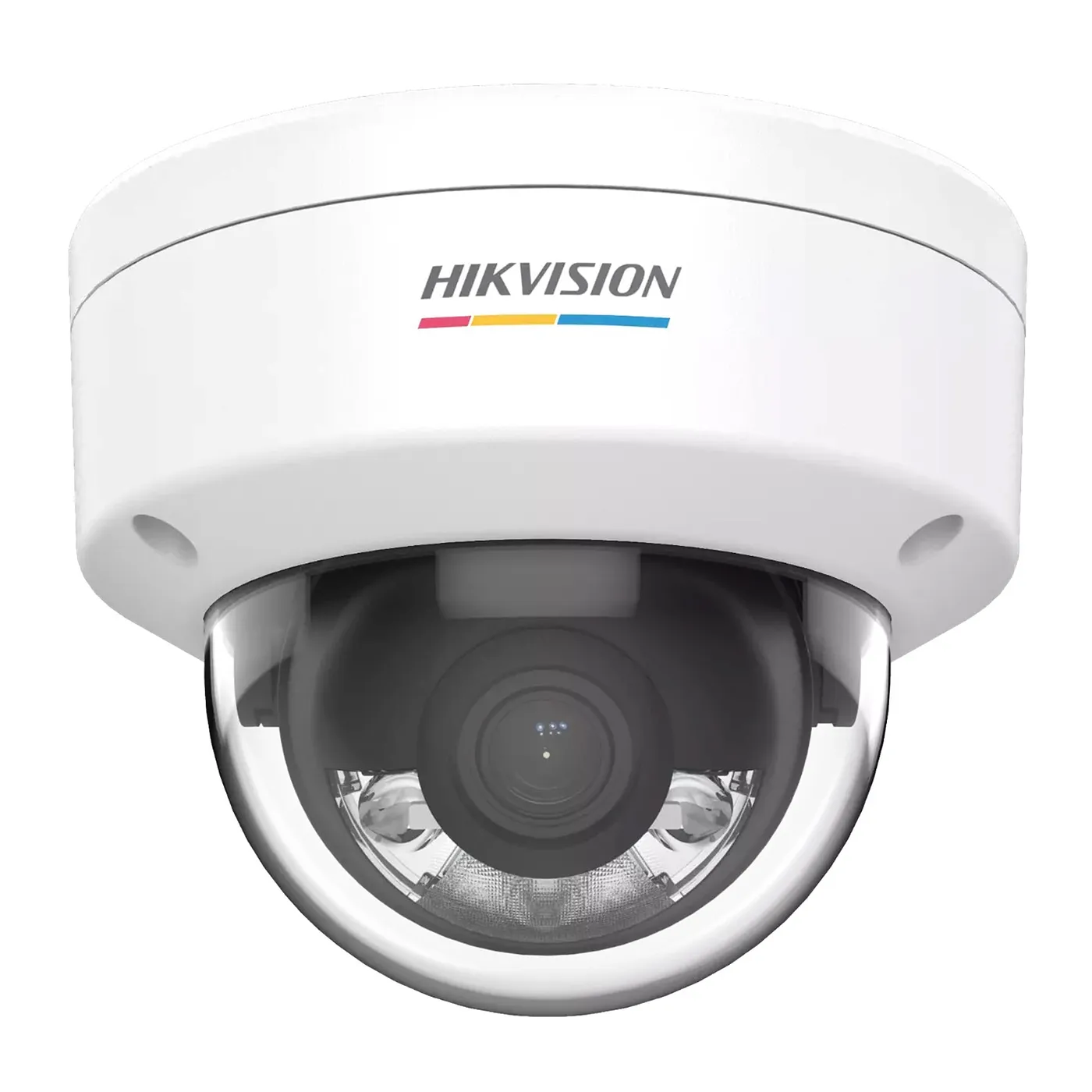 [010702] [DS-2CD1147G0-L(2.8mm)] Hikvision - Cámara HD Domo ColorVU IP 2K [4MP] Lente 2.8mm [Metal/Plástico]