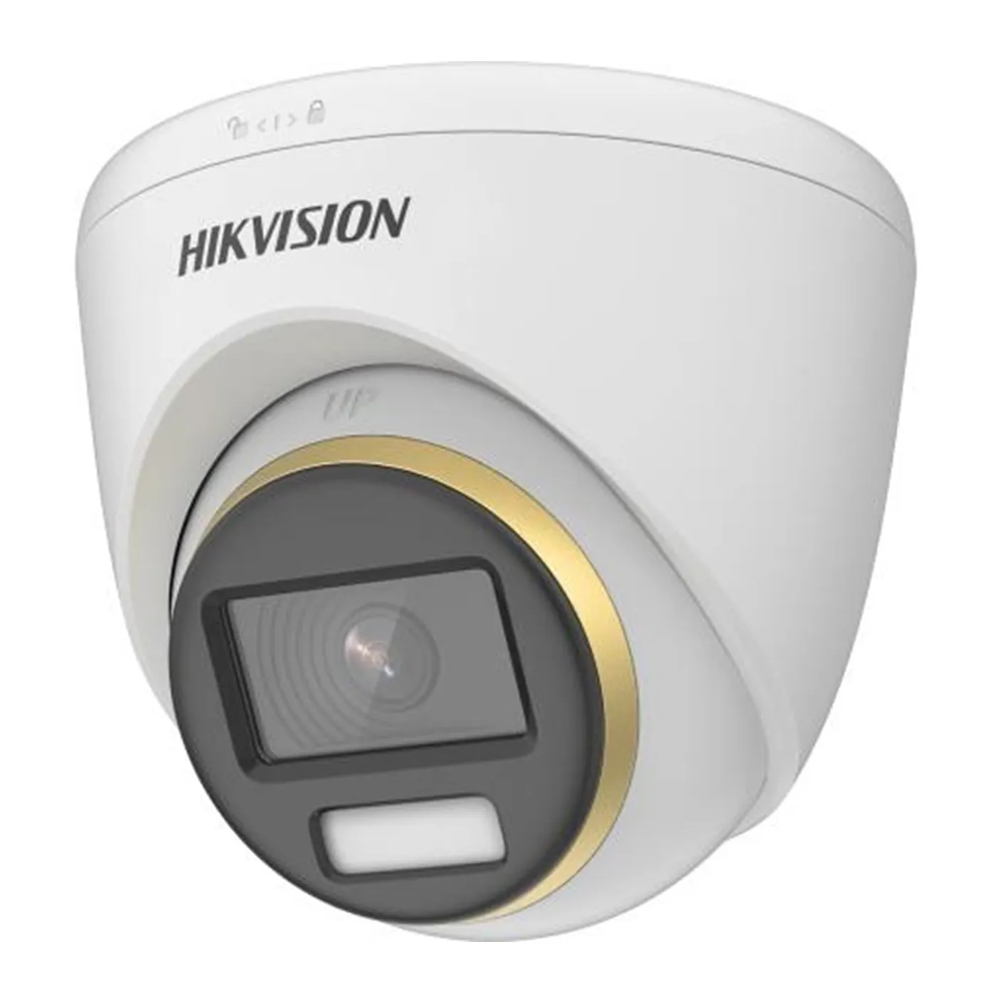 [010720] [DS-2CE72UF3T-E] Hikvision - Cámara HD Domo 4K [8MP] ColorVU Lente 2.8mm [Metal/Plástico]