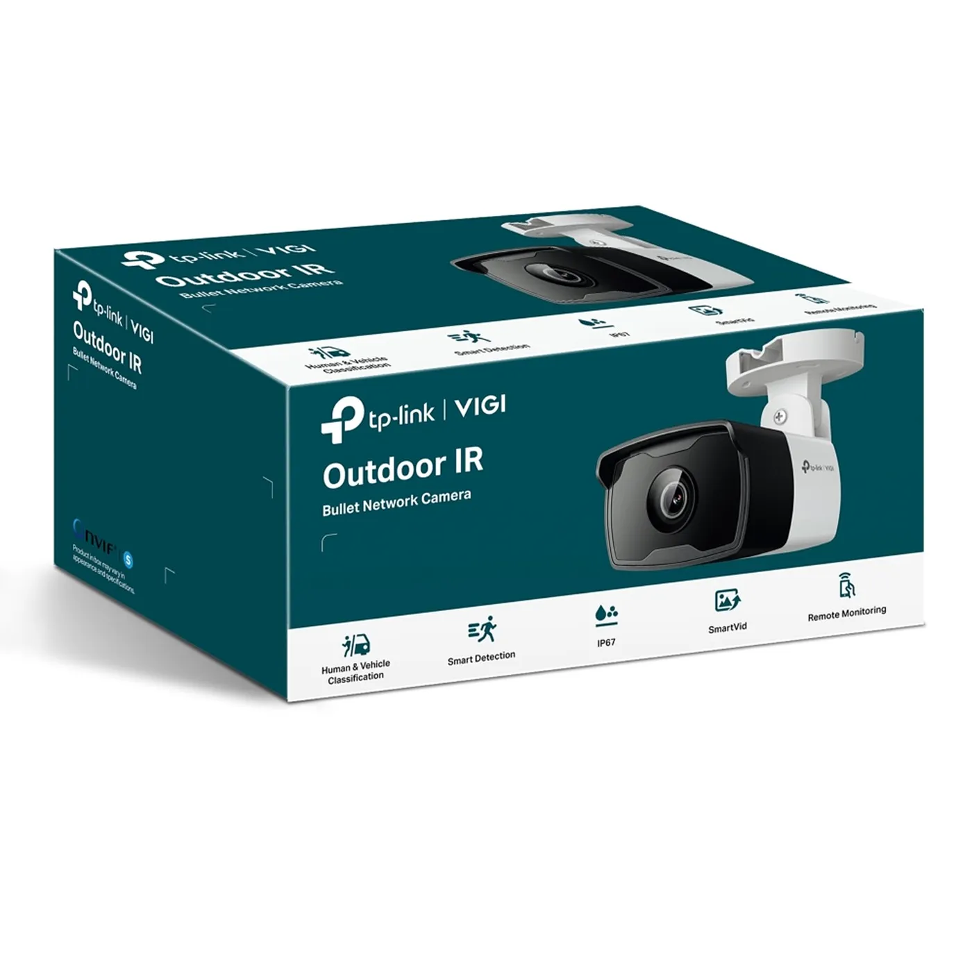 [010730] [C340I-4] Vigi By TP-Link - Cámara IP Alta Definición [4Mp] Tipo Bullet con IR PoE y 12V IP67 [Lente 4mm]