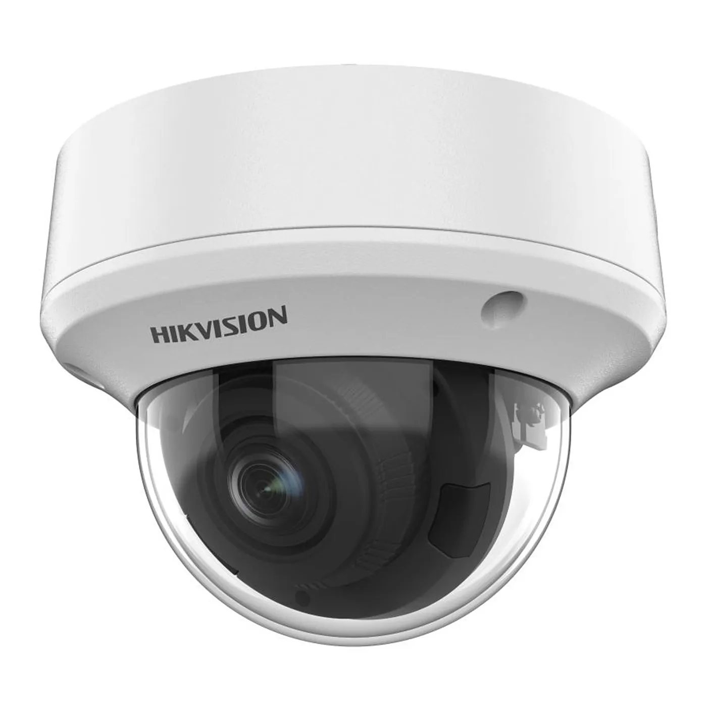 [010734] [DS-2CE5AU1T-VPIT3ZF2.7-13.5mm] Hikvision - Cámara HD Domo 4K [8MP] Lente Motorizado 2.7 a 13.5mm / 40 mts IR EXIR/ IP67 [Metalico]