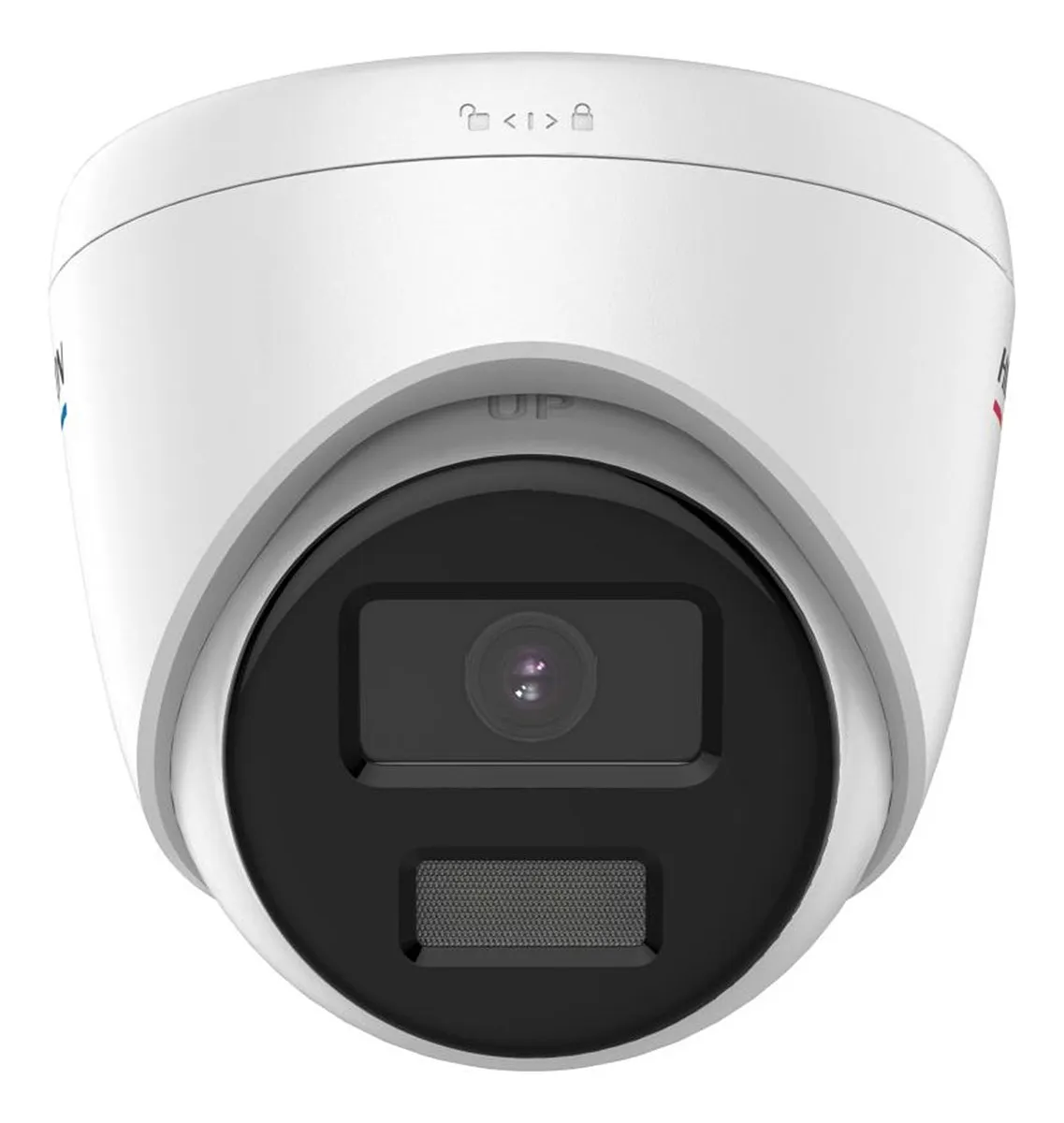 [010626] [DS-2CD1327G0-LUF(2.8mm)] Hikvision - Cámara HD Domo ColorVU IP 1080P [2MP] Lente 2.8mm [Metal/Plástico]