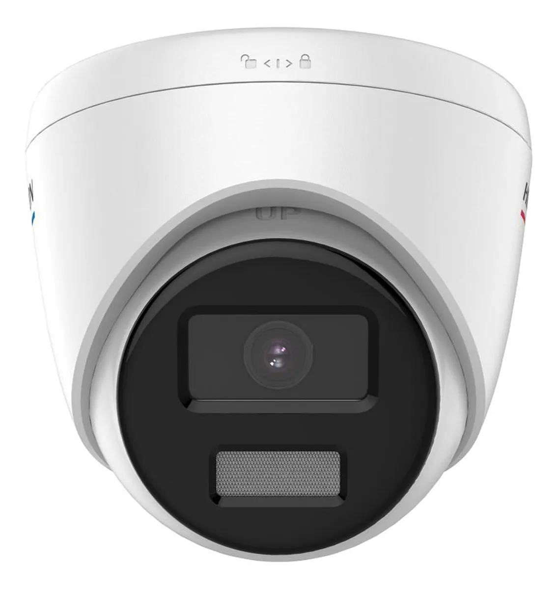 [010626] [DS-2CD1327G0-LUF(2.8mm)] Hikvision - Cámara HD Domo ColorVU IP 1080P [2MP] Lente 2.8mm [Metal/Plástico]