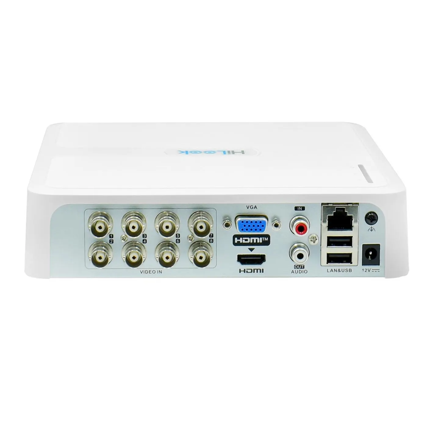 [010650] [DVR-108G-M1] HiLook - DVR 1080P [2MP] Lite Pentahibrido 8 Canales TurboHD + 2 Canales IP