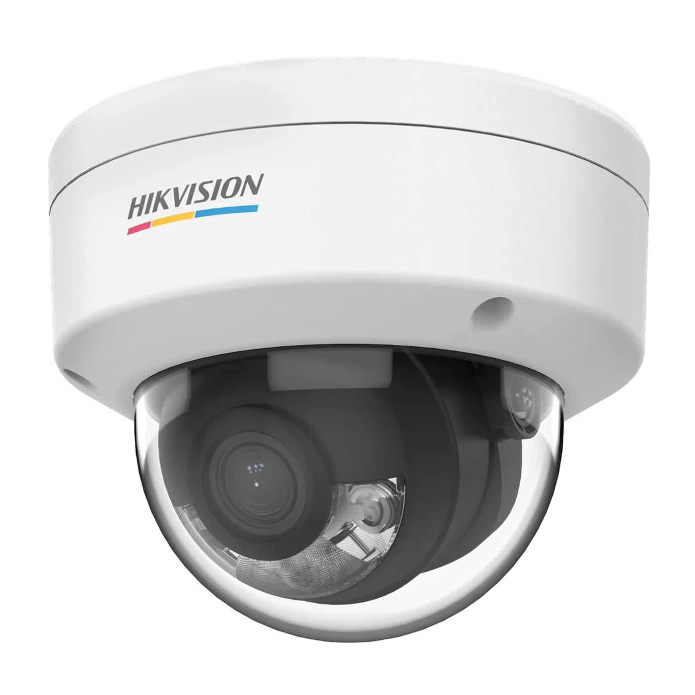 [010653] [DS-2CD1157G0-L(2.8mm)] Hikvision - Cámara HD Domo ColorVU IP 3K [5MP] Lente 2.8mm [Metal/Plástico]