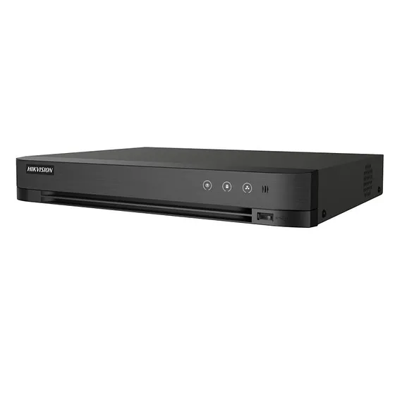 [iDS-7208HQHI-M1/XT] Hikvision - DVR [3K] Pentahibrido AcuSense 8 Canales TurboHD + 4 Canales IP