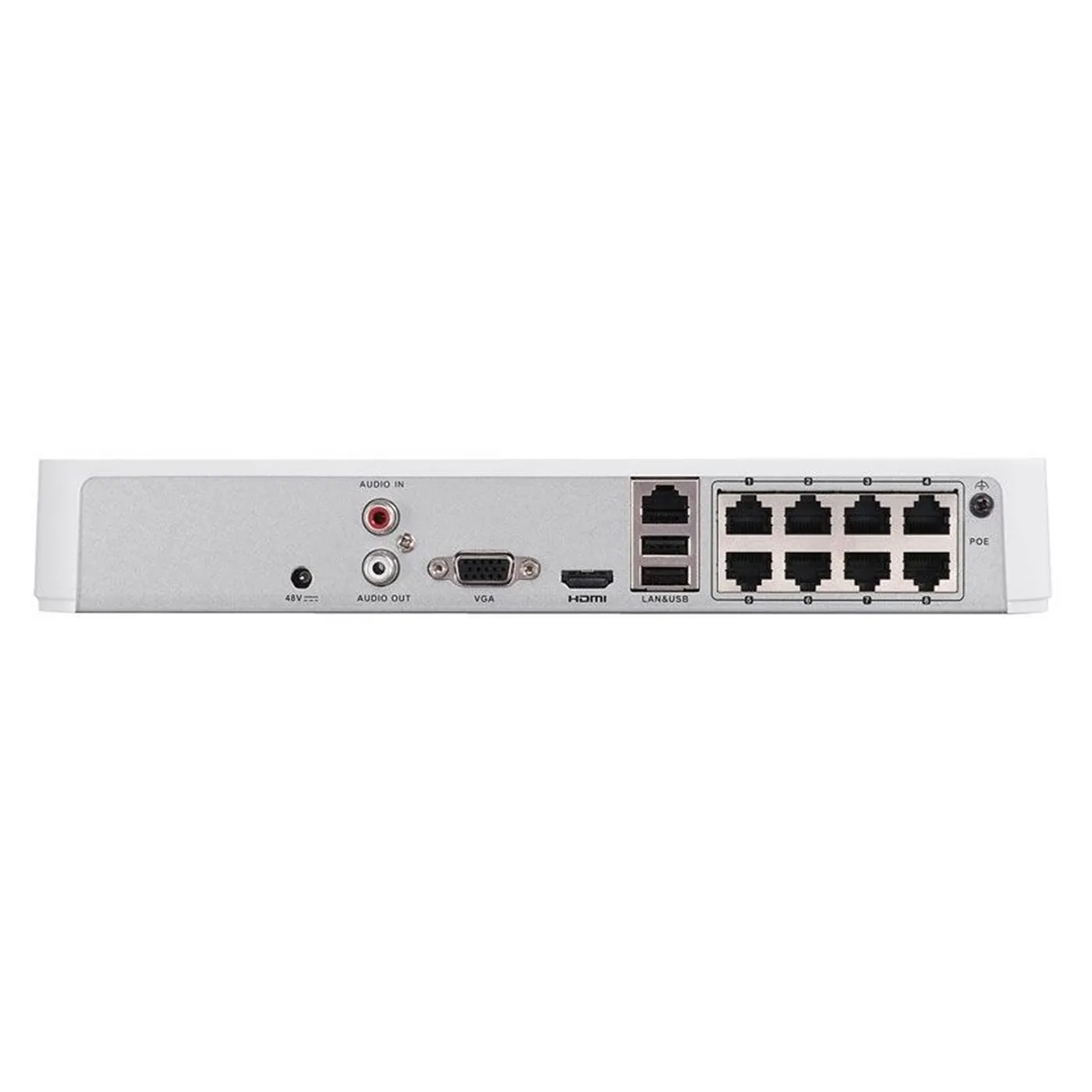 [010817] [DS-7108NI-Q1/8P(STD)(C)] Hikvision - NVR 2K [4MP] 8 Canales IP 8 Puertos POE